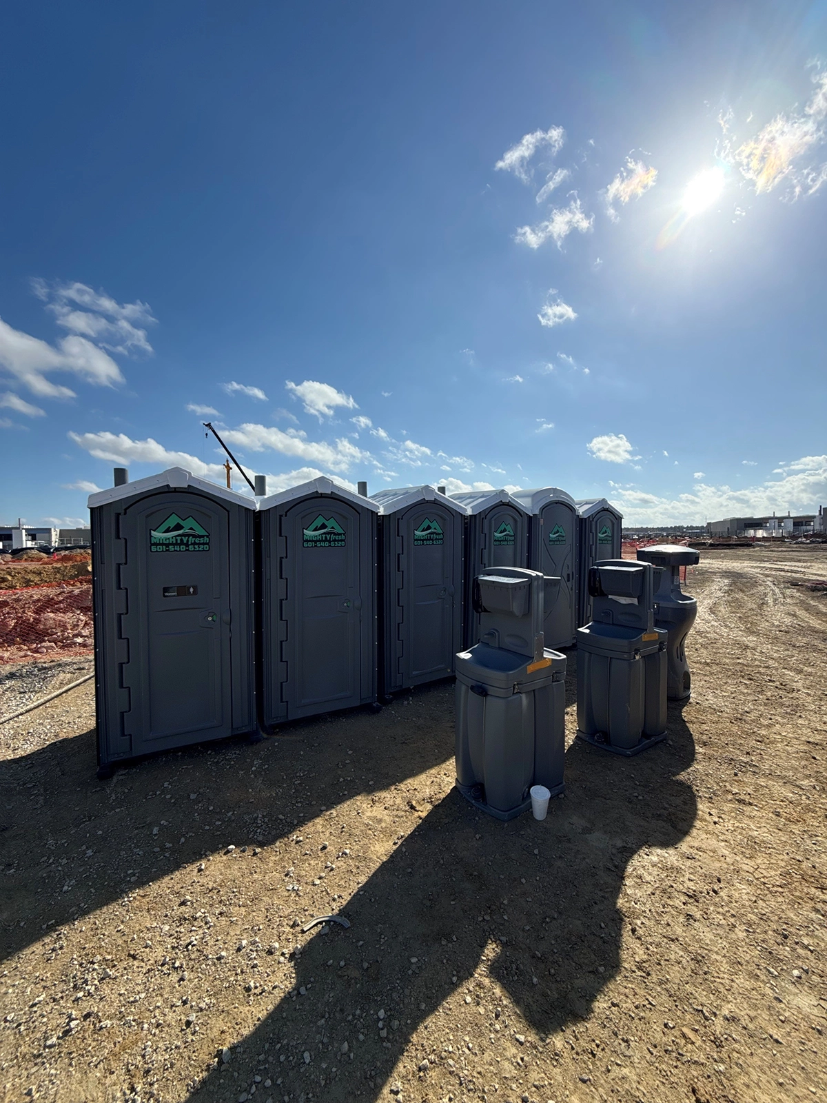 Mighty Fresh is a full service portable restroom and sanitizing company that offers you unrivaled service and solutions for all of your sanitation needs!